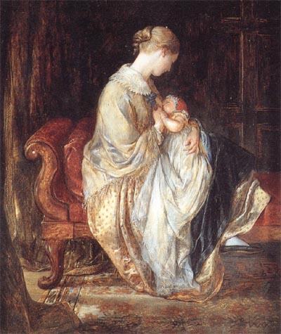 Charles west cope RA The Young Mother